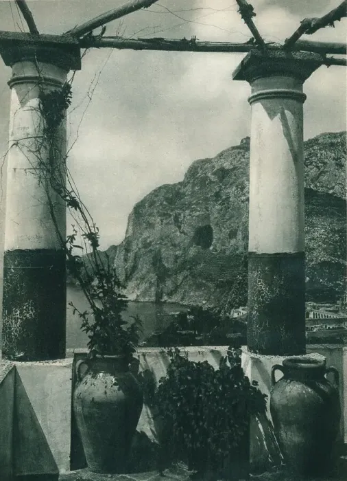 Framed Print : View of Monte Solaro, Capri, Italy, 1927. Artist: Eugen Poppel Framed Print : View of Monte Solaro, Capri, Italy, 1927. Artist: Eugen Poppel