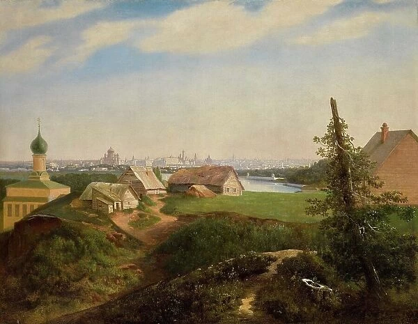 View of Moscow. Creator: Savrasov, Alexei Kondratyevich (1830-1897)
