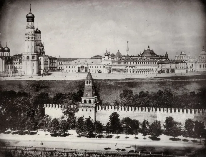 Framed Print : View of the Moscow Kremlin, Russia, c1870-c1875 Framed Print : View of the Moscow Kremlin, Russia, c1870-c1875