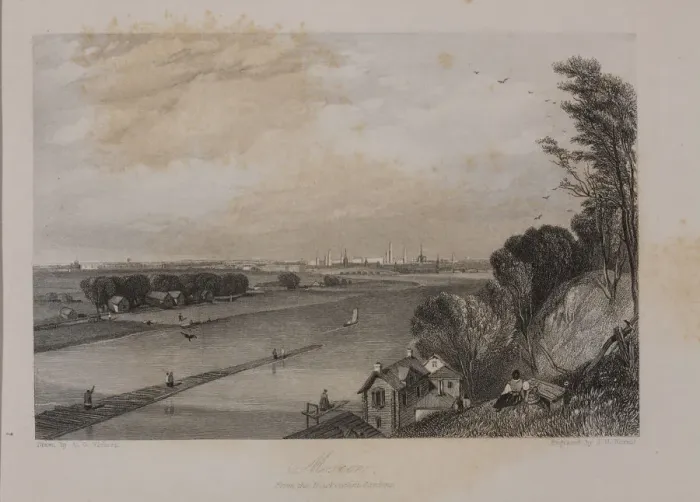 Framed Print : View of Moscow from the Neskuchny Garden, 1836 Framed Print : View of Moscow from the Neskuchny Garden, 1836