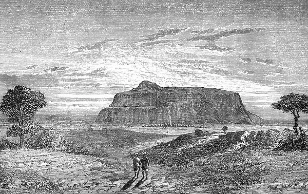 View of Mount Kita; Journey from the Senegal to the Niger, 1875. Creator: Unknown