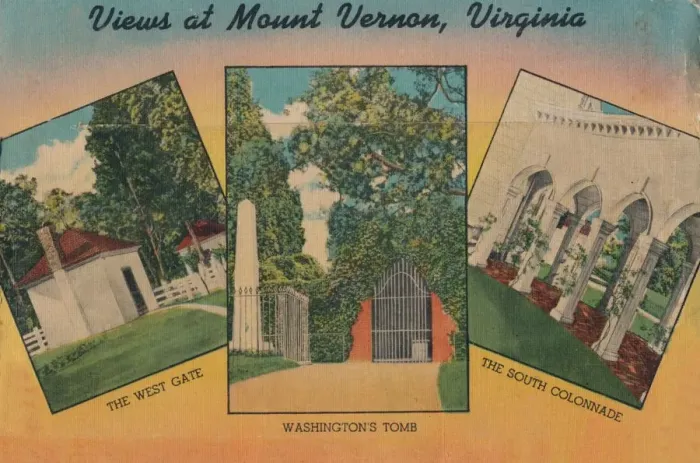 Framed Print : View at Mount Vernon, Virginia, 1946 Framed Print : View at Mount Vernon, Virginia, 1946