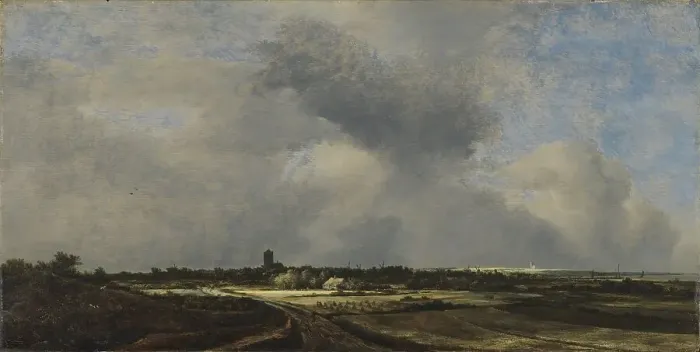 Framed Print : View of Naarden, 1647. Creator: Jacob van Ruisdael Framed Print : View of Naarden, 1647. Creator: Jacob van Ruisdael