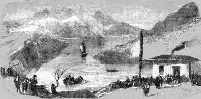 Framed Print : View near Kalafat, 1854. Creator: Unknown Framed Print : View near Kalafat, 1854. Creator: Unknown