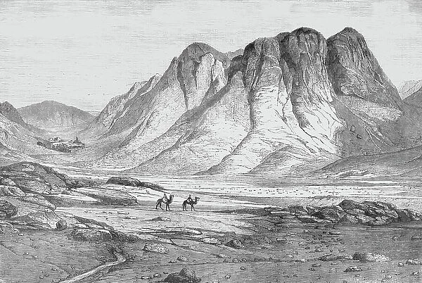 View near Moilah; The Red Sea, 1875. Creator: Unknown