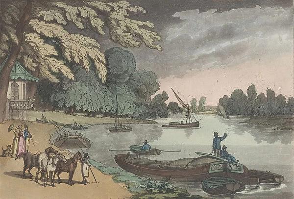 A View near Richmond, from Sketches from Nature, 1822. 1822
