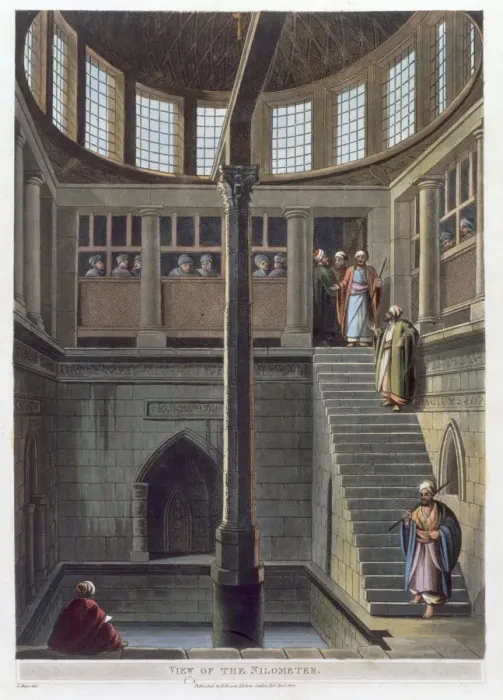Framed Print : View of the nilometer, Cairo, Egypt, 1802. Artist: Thomas Milton Framed Print : View of the nilometer, Cairo, Egypt, 1802. Artist: Thomas Milton