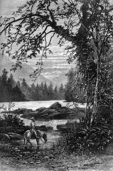 Framed Print : View of North Carolina, late 18th century (c1880) Framed Print : View of North Carolina, late 18th century (c1880)