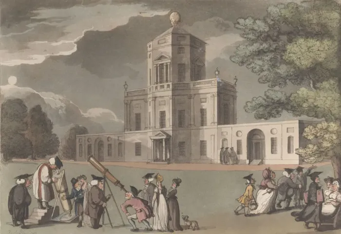 Framed Print : View of the Observatory, Oxford, May 1, 1810. May 1, 1810. Creator: Thomas Rowlandson Framed Print : View of the Observatory, Oxford, May 1, 1810. May 1, 1810. Creator: Thomas Rowlandson