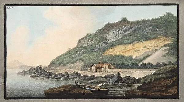 View of a part of the outside of the cone of the Solfaterra, 1776