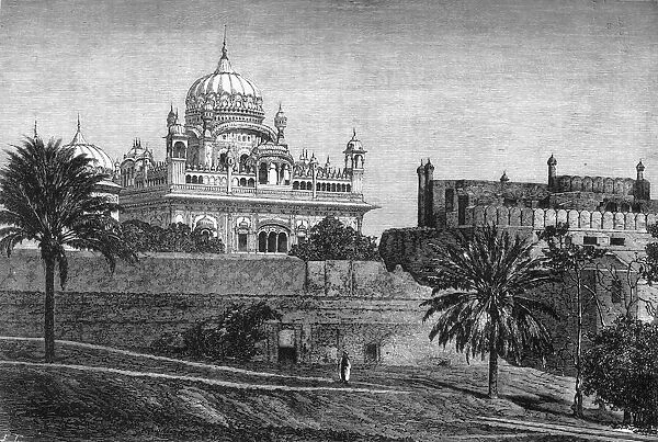 View of the Palace of Lahore, c1891. Creator: James Grant