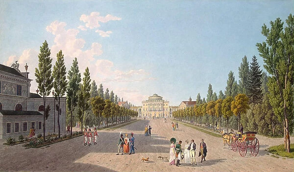View of the Pavlovsk Palace from the Park, 1808