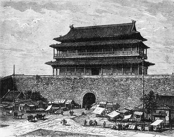 View in Pekin, c1891. Creator: James Grant