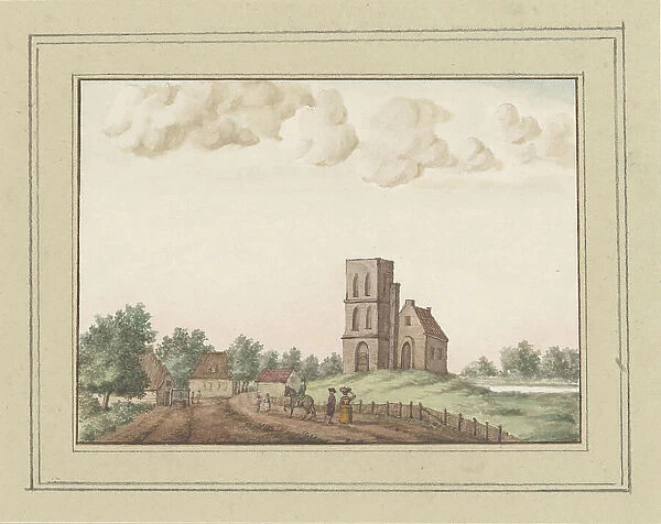 View of Puiflijk at Druten, in or after 1750-c. 1800. Creator: Anon