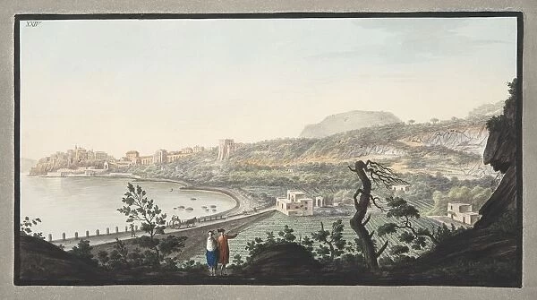 View of Puzzoli taken from the spot represented in Plate XIII, 1776