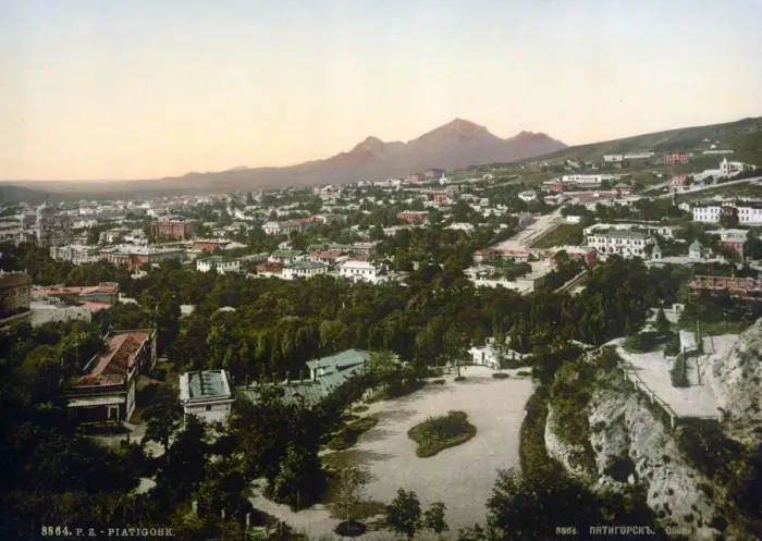Framed Print : View of Pyatigorsk, Russia, 1895 Framed Print : View of Pyatigorsk, Russia, 1895