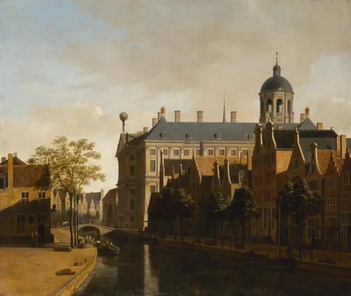 Framed Print : View of the Ratshuis in Amsterdam, 1670 Framed Print : View of the Ratshuis in Amsterdam, 1670