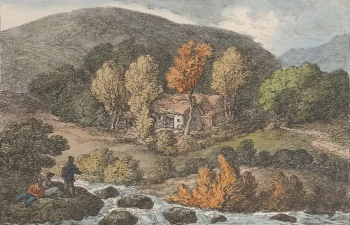 Framed Print : View on the River Camel, Cornwall, from Views in Cornwall, April 12, 1812 Framed Print : View on the River Camel, Cornwall, from Views in Cornwall, April 12, 1812