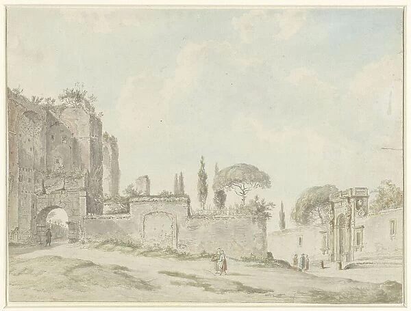 View at Rome, 1779. Creator: Anon