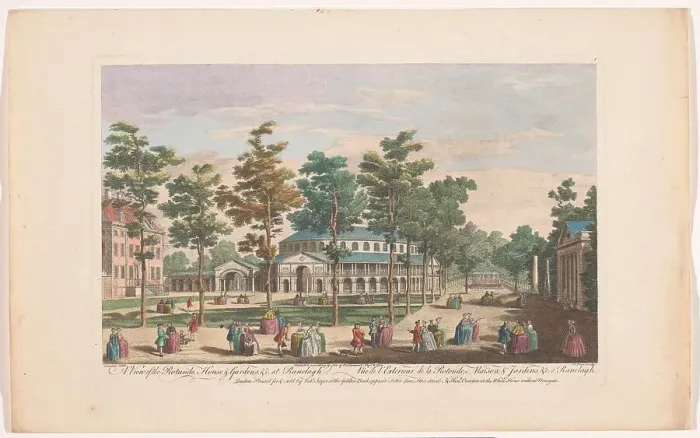 Framed Print : View of the Rotunda in Ranelagh Gardens in London, 1751. Creator: Nathaniel Parr Framed Print : View of the Rotunda in Ranelagh Gardens in London, 1751. Creator: Nathaniel Parr