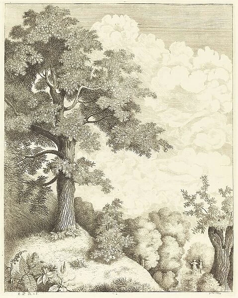 View of Santron, 1854. Creator: Emmanuel Phélippes-Beaulieu
