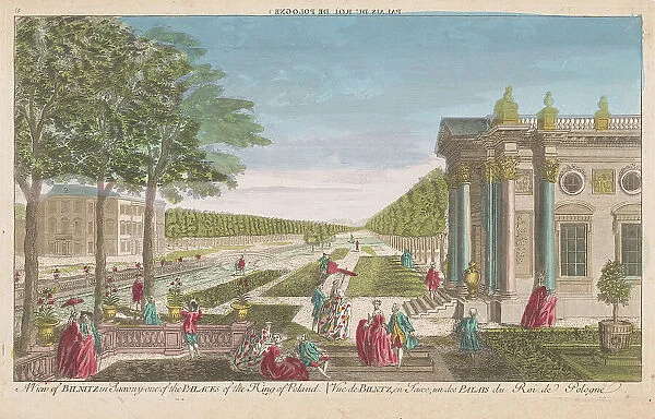 View of the Schloss Pillnitz, 1752-1799. Creator: Anon