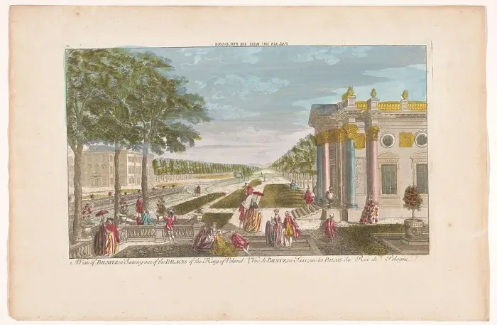 Framed Print : View of the Schloss Pillnitz, 1752-1799. Creator: Anon Framed Print : View of the Schloss Pillnitz, 1752-1799. Creator: Anon