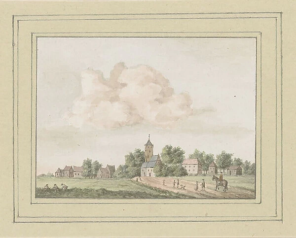 View of Serooskerke in Zeeland, in or after 1754-c. 1800. Creator: Anon