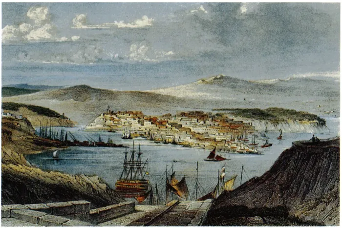 Framed Print : View of Sevastopol, c. 1850. Artist: Anonymous Framed Print : View of Sevastopol, c. 1850. Artist: Anonymous