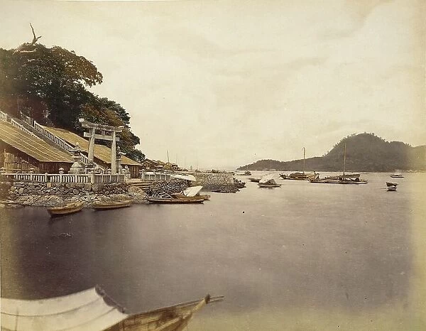 View of Shimonoseki, 1865. Creator: Unknown
