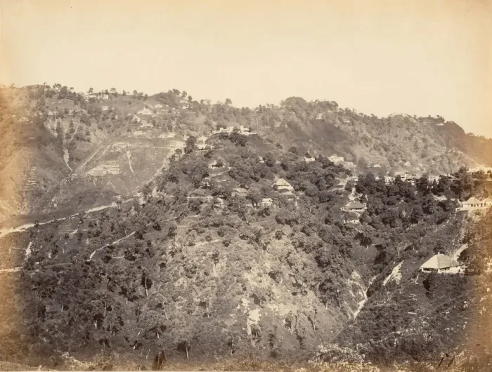 Framed Print : View of Simla, 1850s. Creator: Unknown Framed Print : View of Simla, 1850s. Creator: Unknown