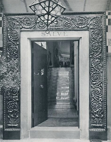 View into Sir L. Alma-Tademas Studio through the Entrance Door, late 19th century