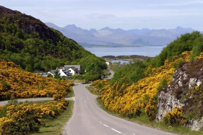 Framed Print : View of Skye, Highland, Scotland Framed Print : View of Skye, Highland, Scotland