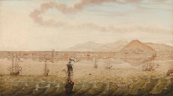 View of Smyrna (Izmir), 1779. Creator: N. Knop