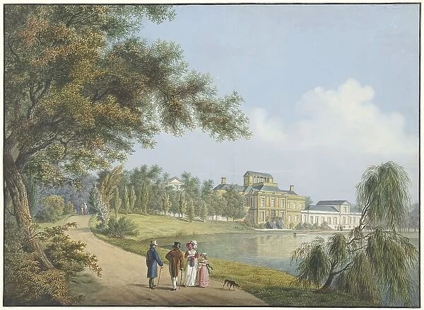 View of the Soestdijk Palace, 1784-1828. Creator: Cornelis de Kruyff
