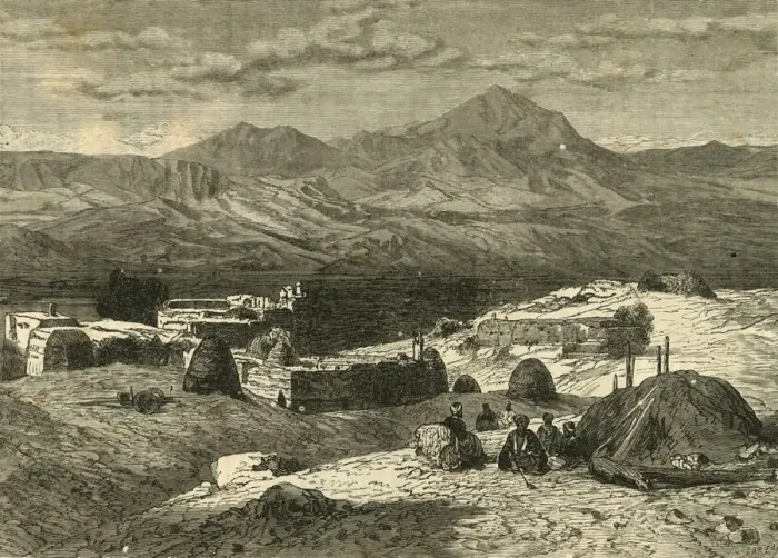 Framed Print : View in Southern Armenia, 1890. Creator: Unknown Framed Print : View in Southern Armenia, 1890. Creator: Unknown