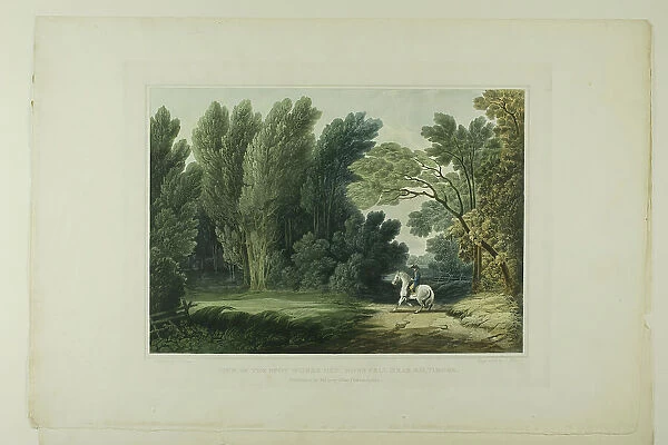 View of the Spot Where General Ross Fell, Near Baltimore, plate six of the first number... 1819 / 21. Creator: John Hill