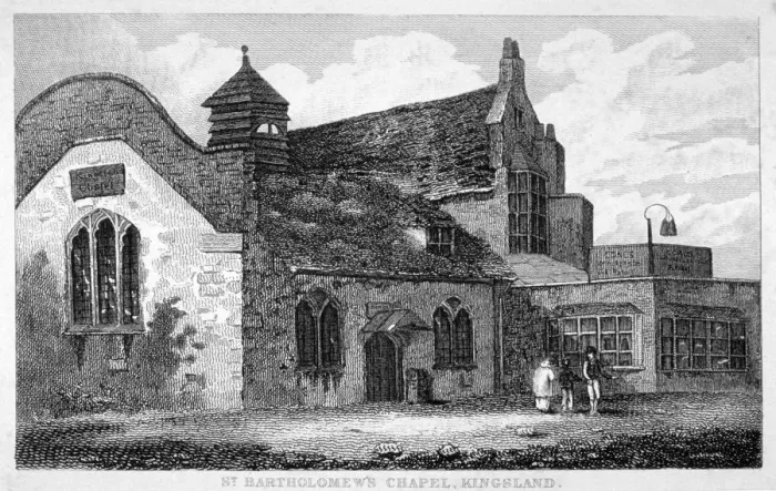Framed Print : View of St Bartholomews Chapel, Kingsland Road, Hackney, London, c1830 Framed Print : View of St Bartholomews Chapel, Kingsland Road, Hackney, London, c1830