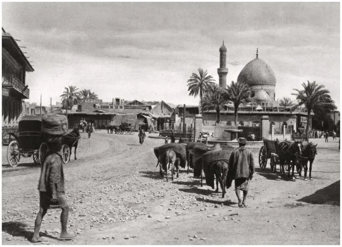 Framed Print : View of a street from the North Gate, Baghdad, Iraq, 1925. Artist: A Kerim Framed Print : View of a street from the North Gate, Baghdad, Iraq, 1925. Artist: A Kerim