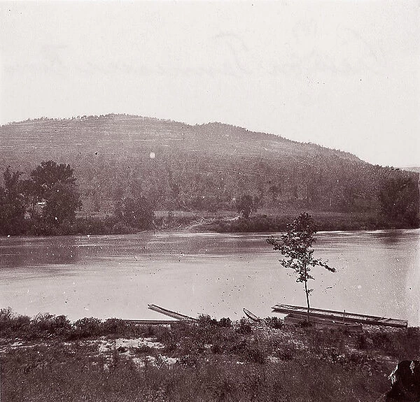 View on Tennessee River, ca. 1864. Creator: George N. Barnard