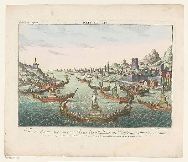 View of Thailand, 1755-1779. Creator: Franz Xavier Habermann