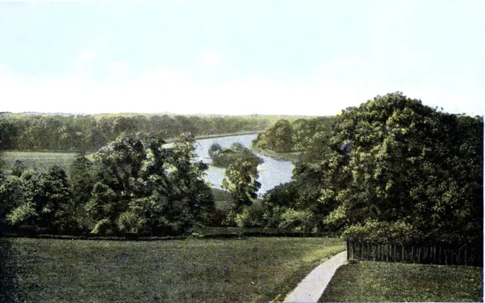 Framed Print : View of the Thames From Richmond Hill, London, 20th Century Framed Print : View of the Thames From Richmond Hill, London, 20th Century