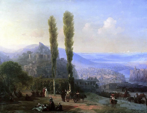 View of Tiflis, 1869