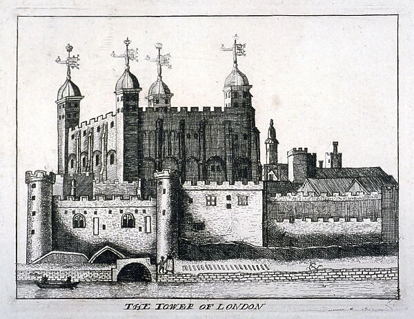 View of the Tower of London, c1700