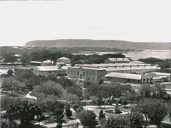 View from the Town Hall, Durban, South Africa, 1895. Creator: William Laws Caney