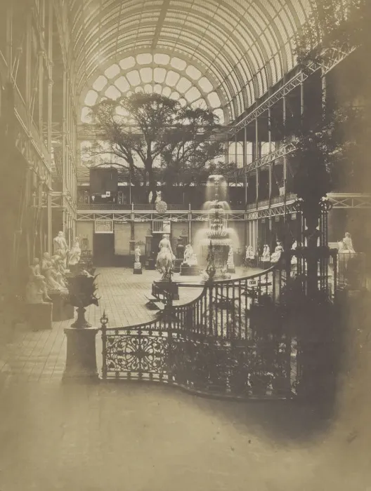 Framed Print : View of Transept, Looking South, 1851. Creator: Hugh Owen Framed Print : View of Transept, Looking South, 1851. Creator: Hugh Owen