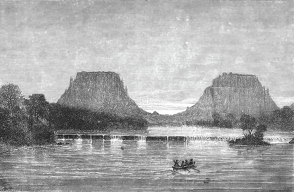 View of the Upper Senegal; Journey from the Senegal to the Niger, 1875. Creator: Unknown