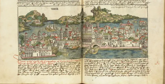 Framed Print : View of Venice. From: Liber chronicarum by Hartmann Schedel, 1493 Framed Print : View of Venice. From: Liber chronicarum by Hartmann Schedel, 1493