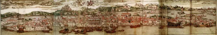 Framed Print : View of Venice. From: Peregrinatio in terram sanctam, 1486 Framed Print : View of Venice. From: Peregrinatio in terram sanctam, 1486