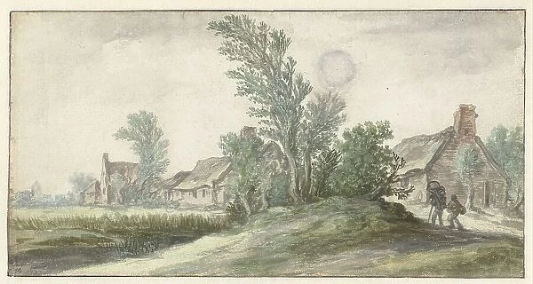 View of a village, c. 1627. Creator: Jan van Goyen